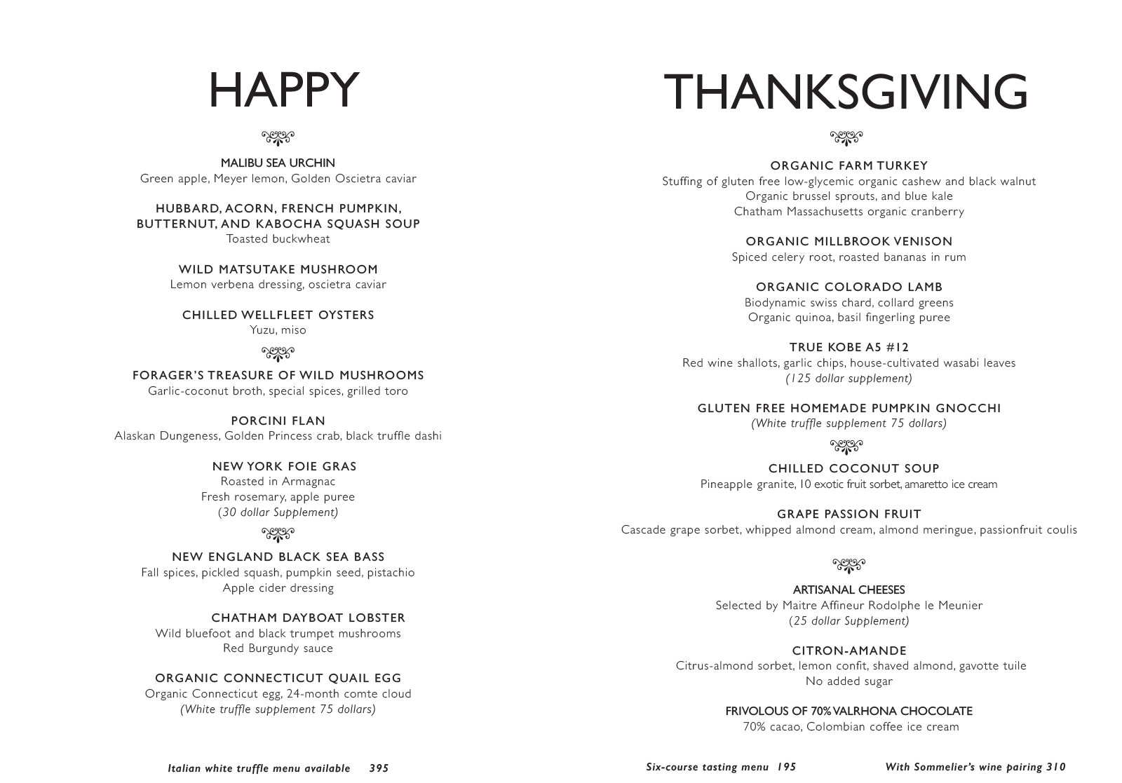Bouley Test Kitchen Menu Bouley Test Kitchen Menu